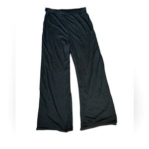 Jackie Jon New York black wide leg pull on dress pants size medium